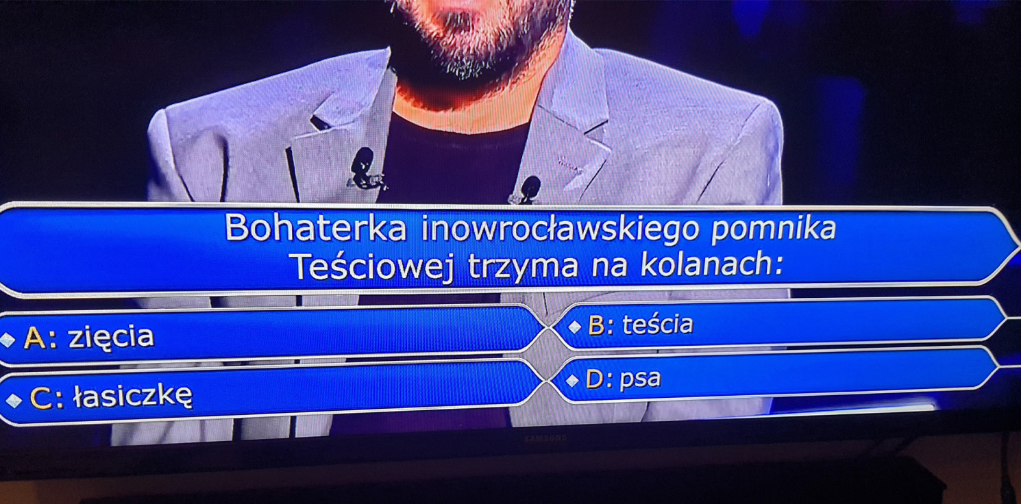 Inowrocław - W Milionerach padło pytanie o Inowrocław