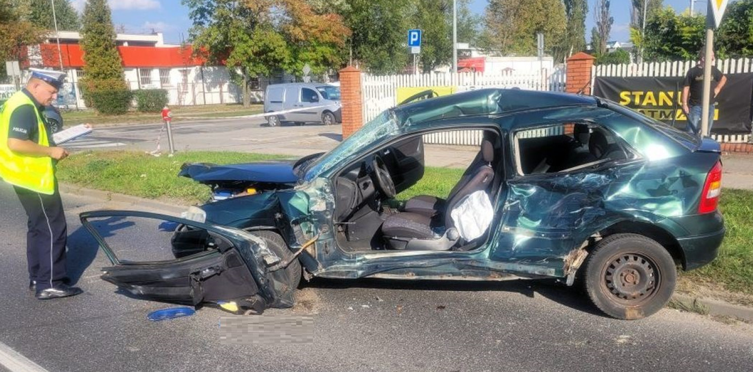 Inowrocław - Tragiczny finał wypadku na Poznańskiej