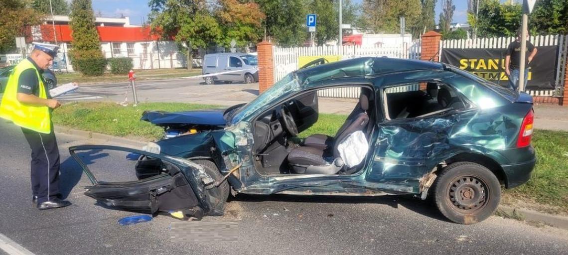 Tragiczny finał wypadku na Poznańskiej