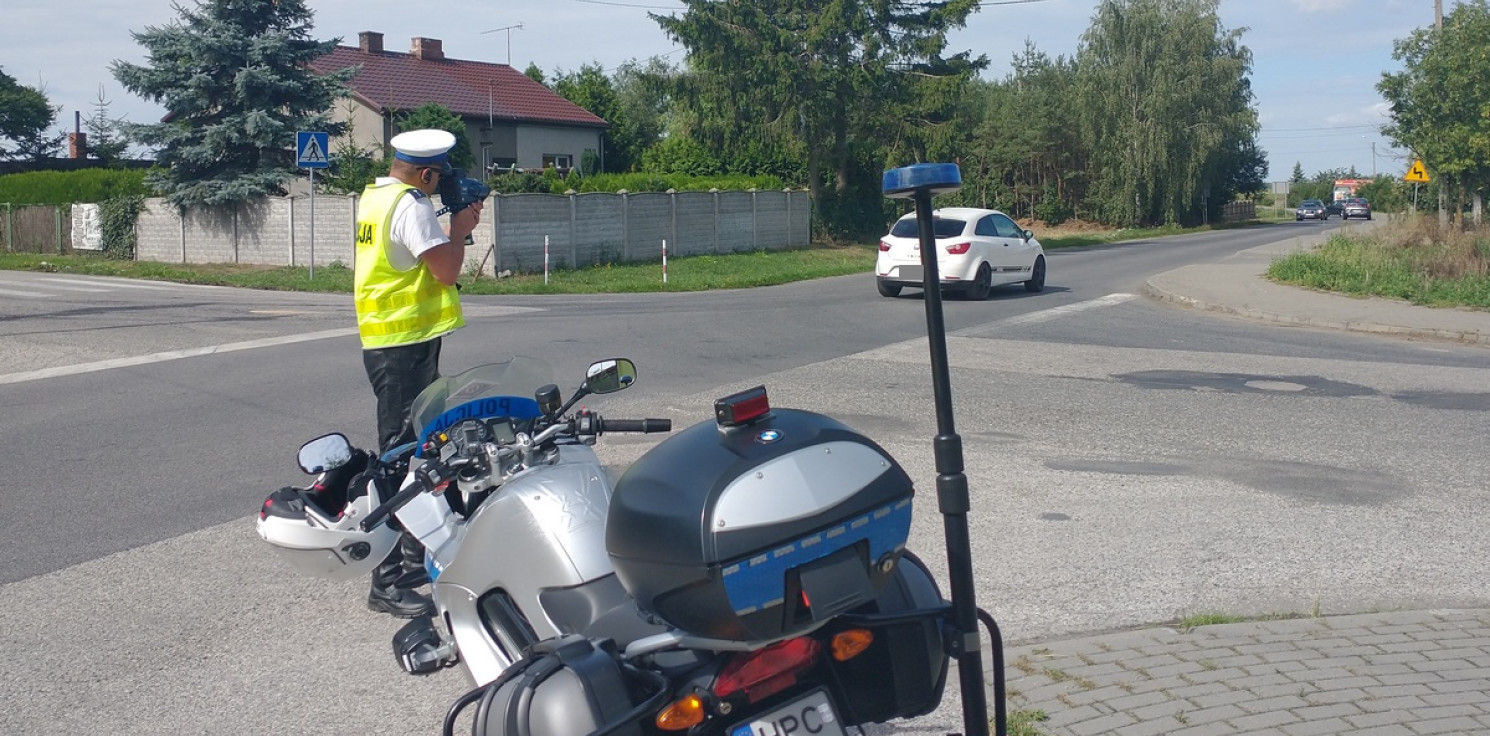 Inowrocław - Stracił prawo jazdy, bo jechał za szybko