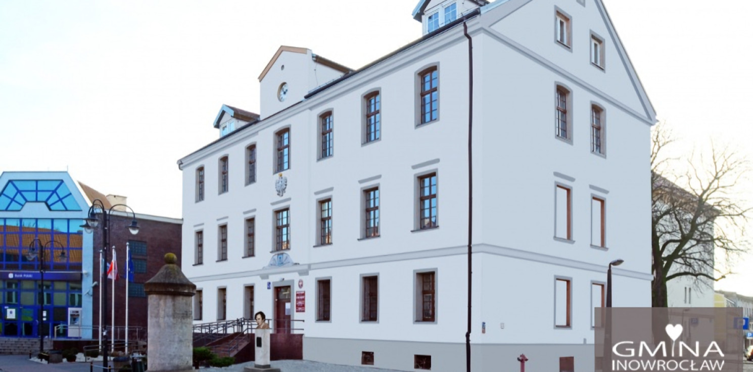 Inowrocław - Ten urząd zyska nowe oblicze, a konkretnie jego elewacja