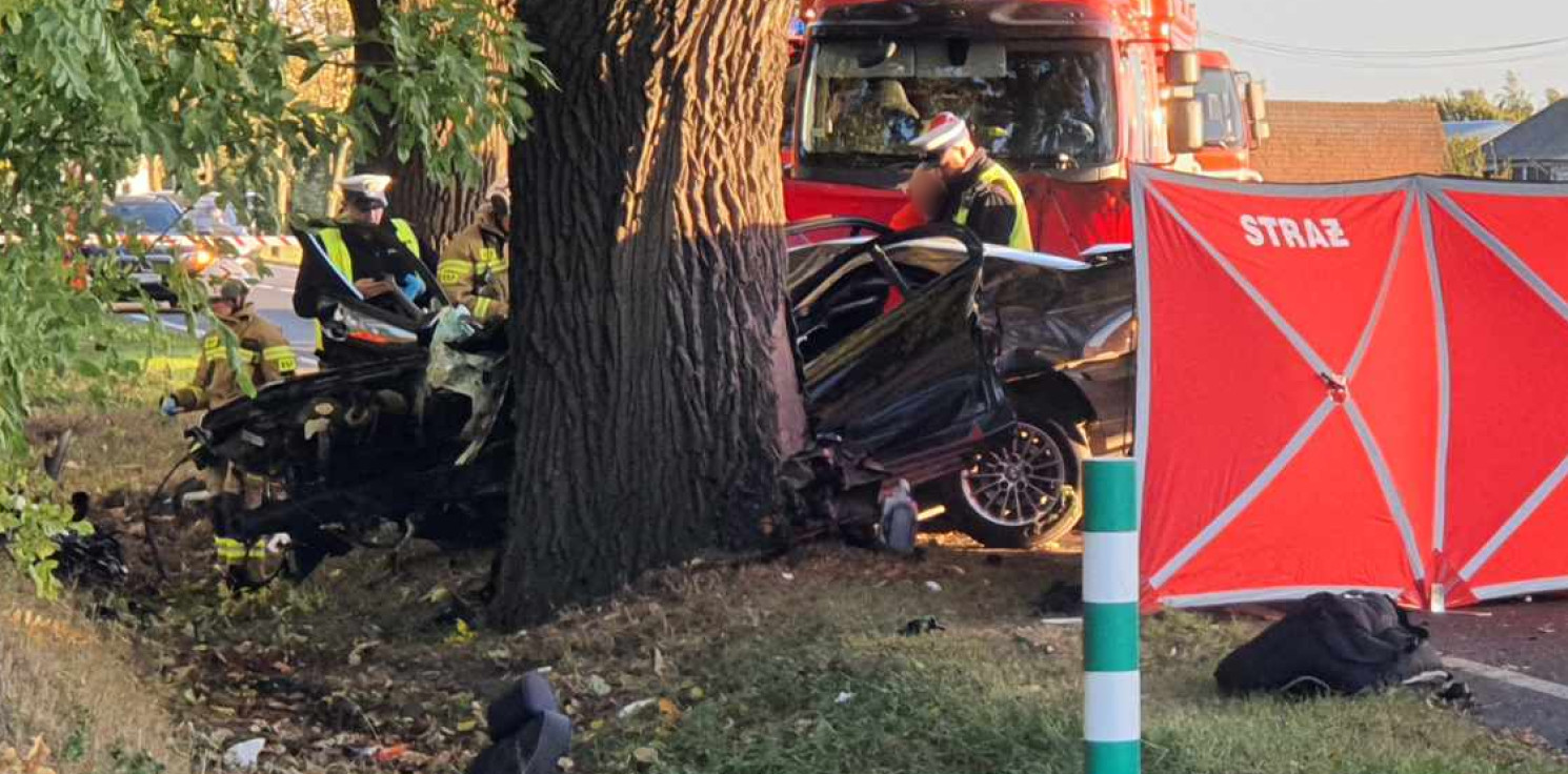 Gmina Inowrocław - Jedna osoba zginęła w wypadku w Borkowie