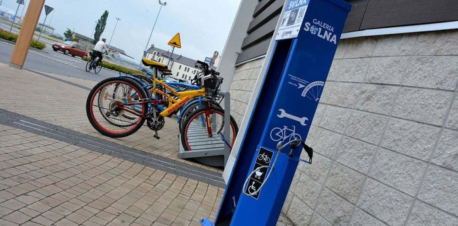 Inowrocław - Tutaj pojawią się urządzenia do naprawy rowerów