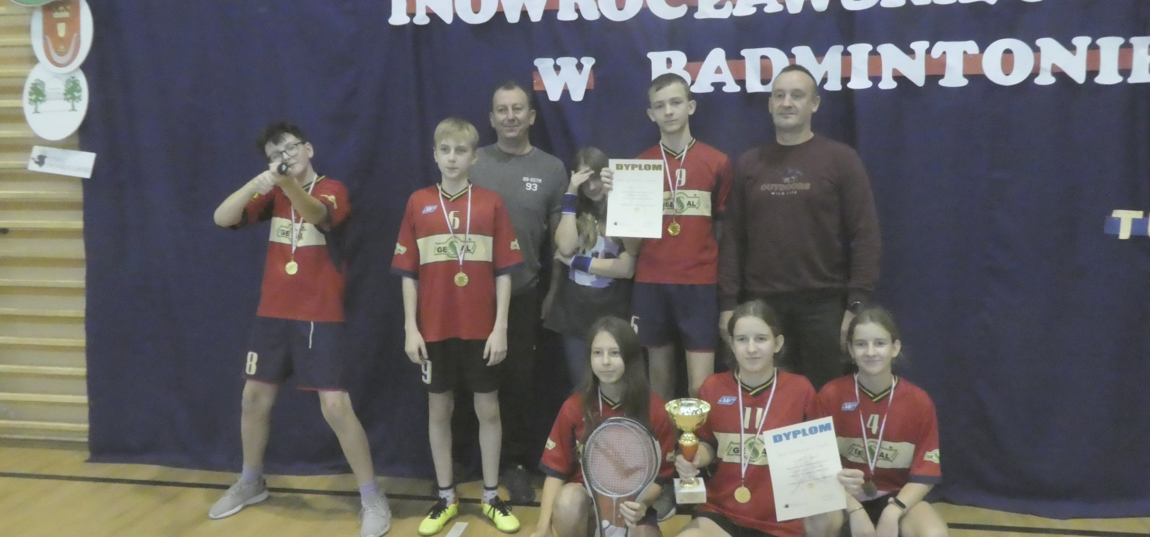Gmina Inowrocław - Ta szkoła jest badmintonową potęgą