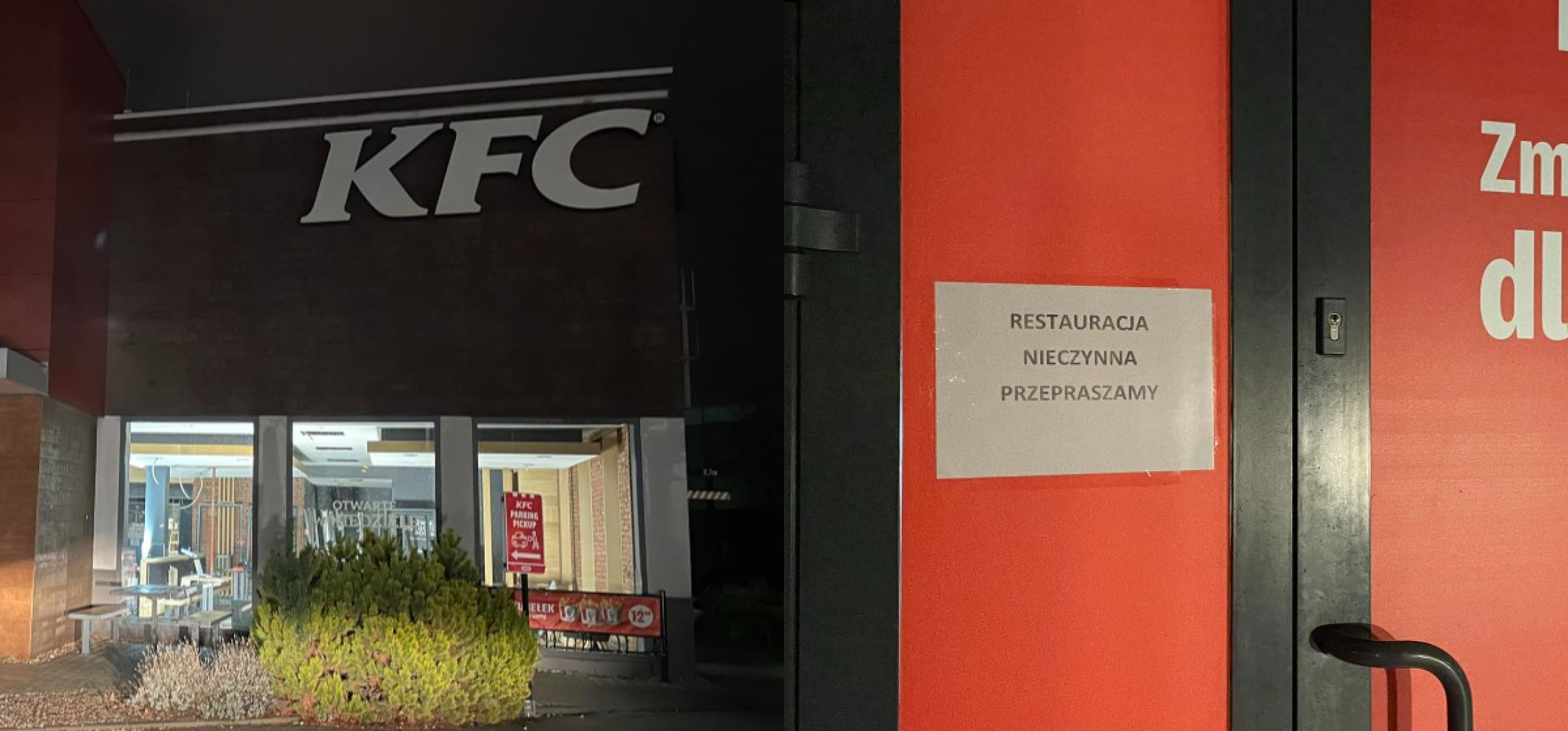 Inowrocław - KFC w Inowrocławiu zamknięte. I to na długo