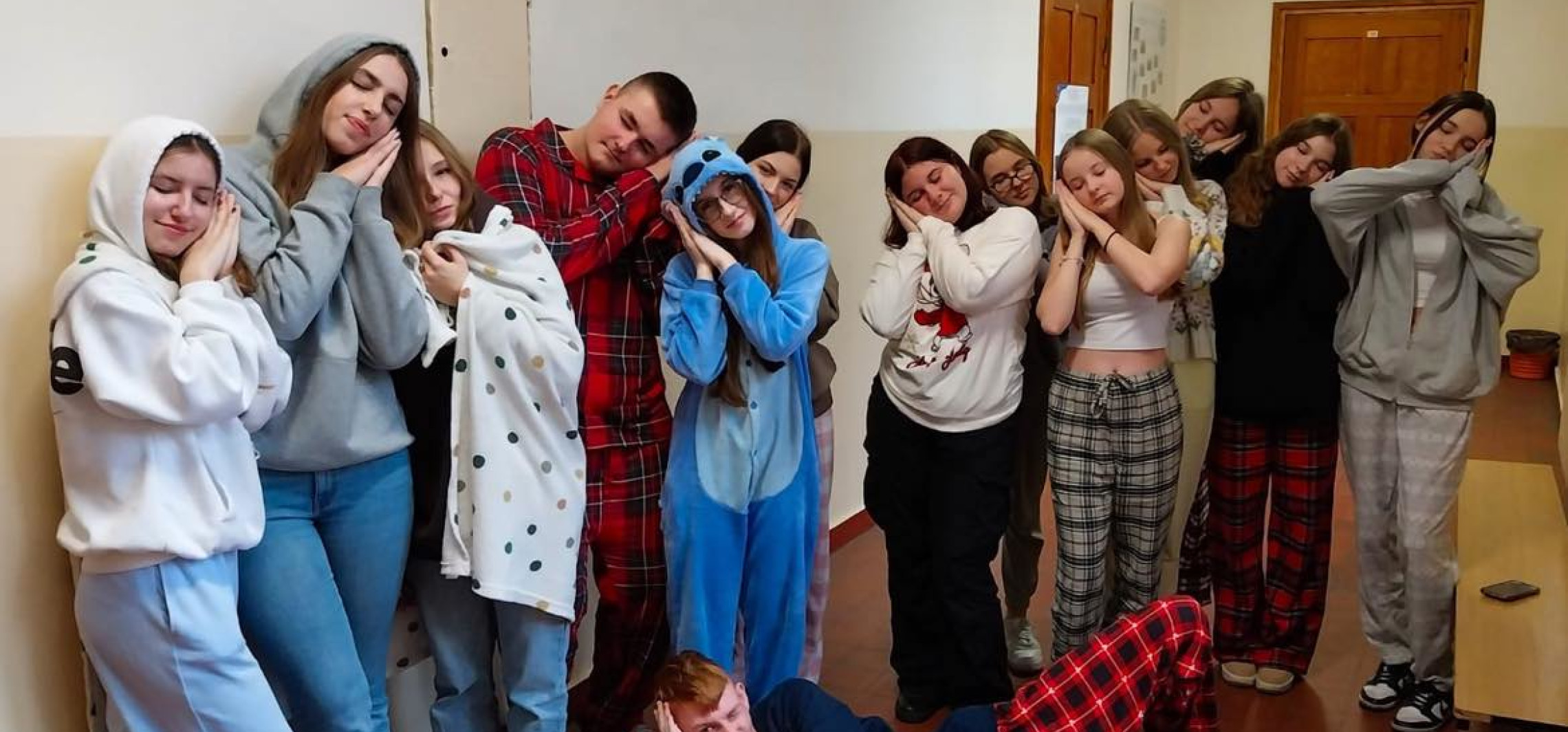 Inowrocław - Przyszli na lekcje w… piżamach
