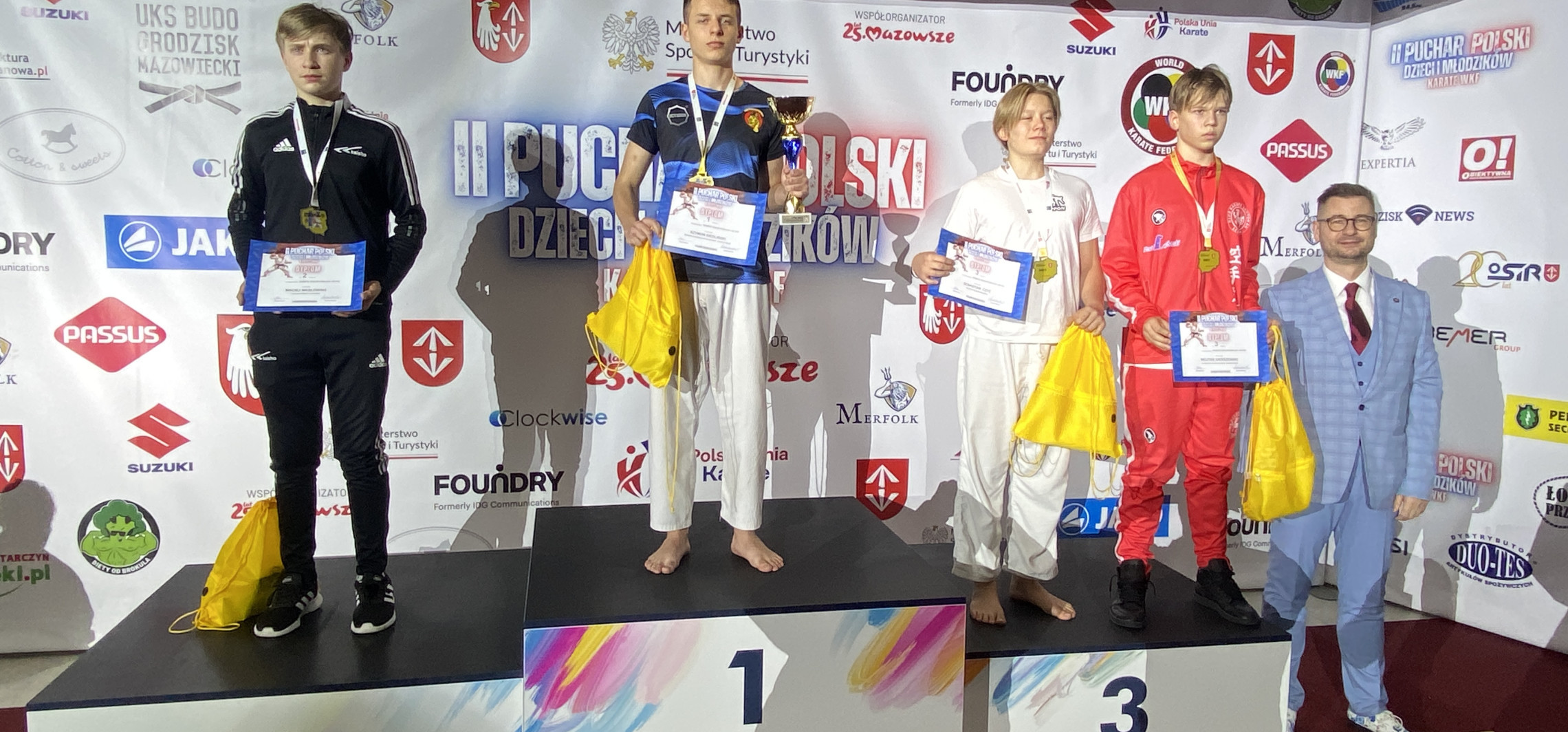 Inowrocław - Karatecy z Inowrocławia błysnęli w Grodzisku