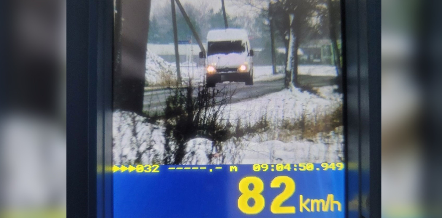 Inowrocław - Tak się rozpędził na Mątewskiej, że dostał 800 zł mandatu