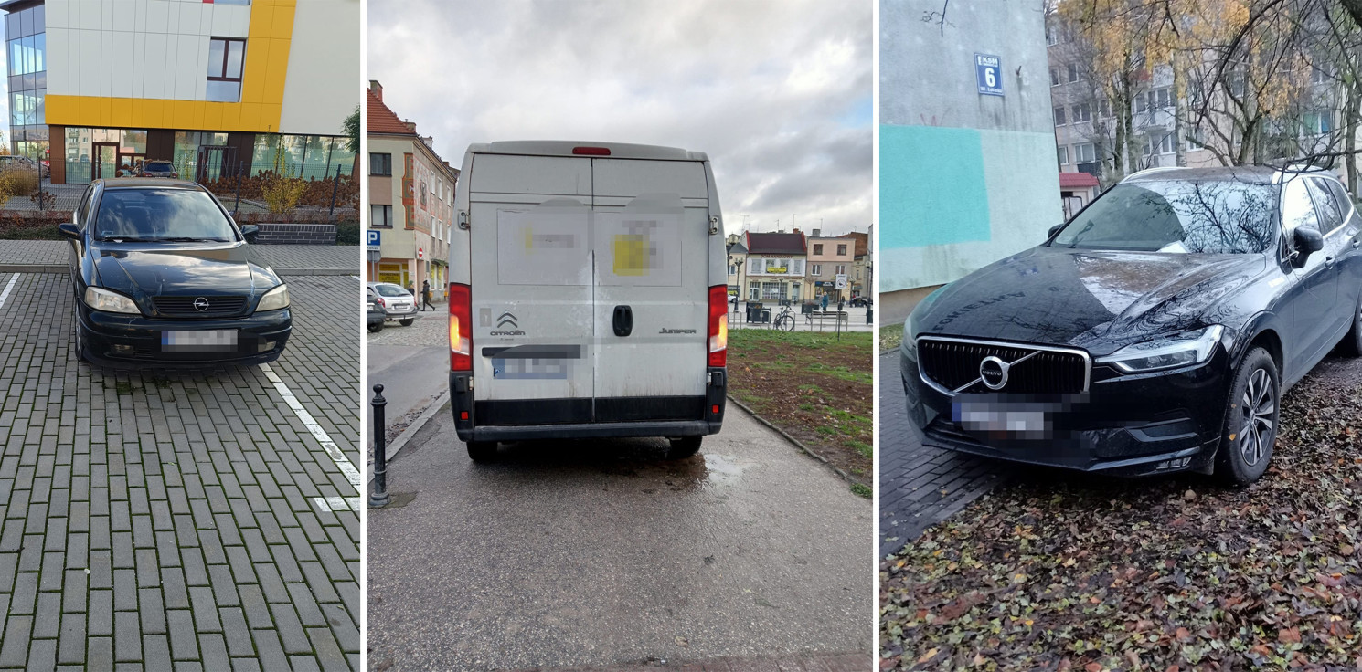 Inowrocław - Co trzecie zgłoszenie do straży miejskiej dotyczy parkowania. Oto przykłady