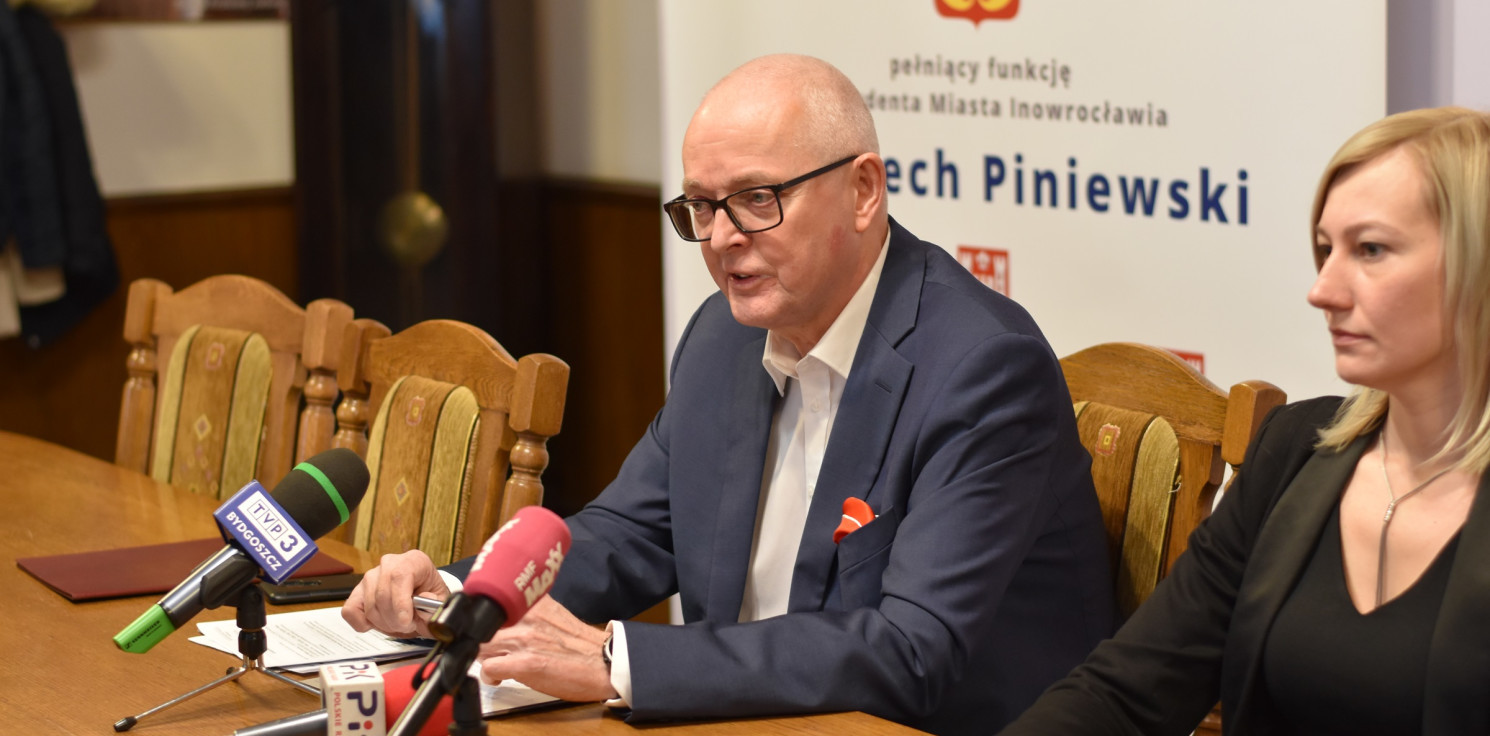 Inowrocław - Wojciech Piniewski mówi o przywróceniu Ewy Koman do pracy