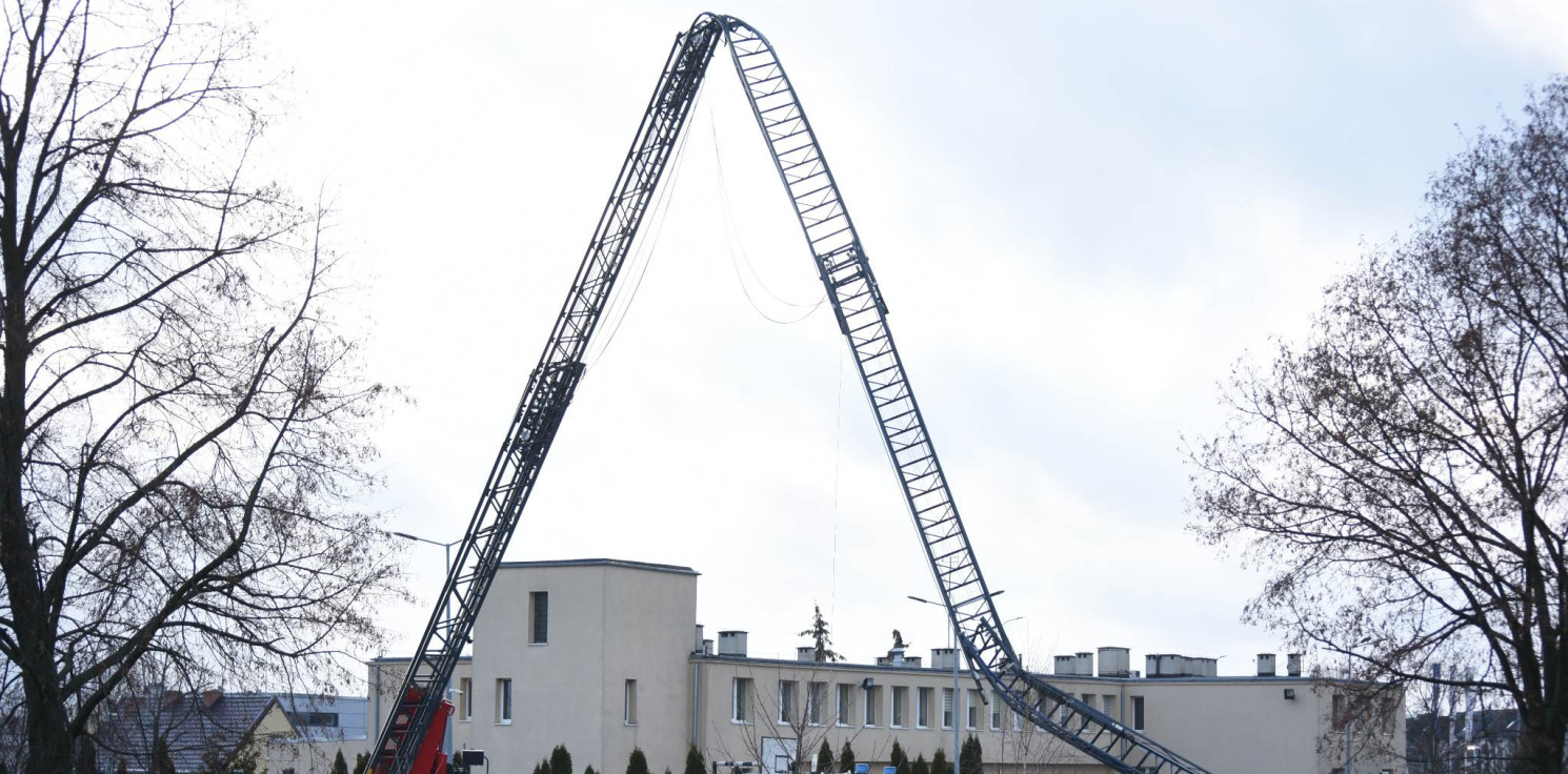 Inowrocław - Mija 11 miesięcy od złamania strażackiej drabiny. Co ustalono?