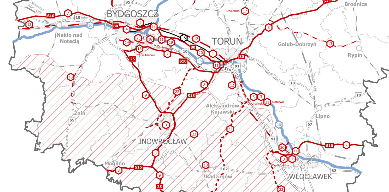 Region - Wojewódzka lista życzeń Kujaw i Pomorza
