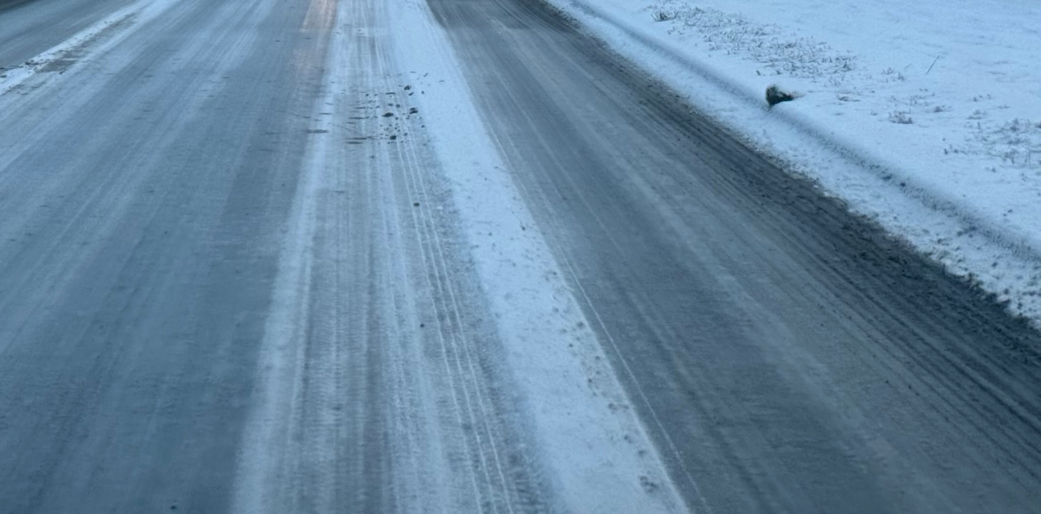 Mogilno - Ślizgawka na drogach. Odwołali zajęcia