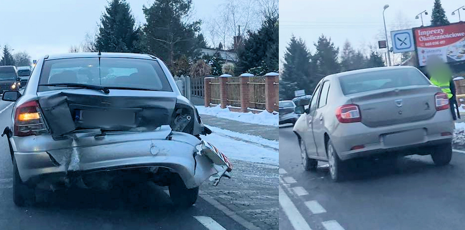 Gniewkowo.online - W Suchatówce dacia uderzyła w opla