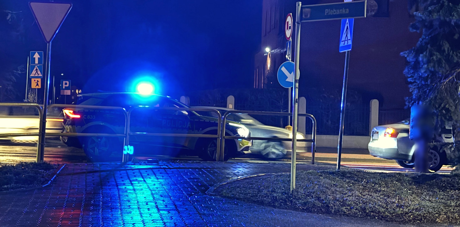 Inowrocław - Potrącenie na przejściu w centrum Inowrocławia