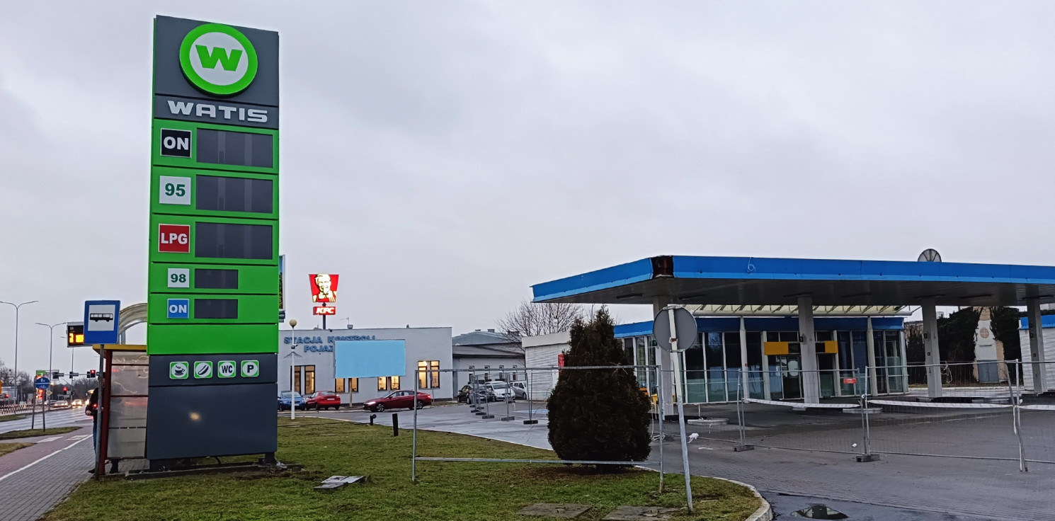 Inowrocław - W miejscu byłej stacji BP powstanie… inna stacja paliw