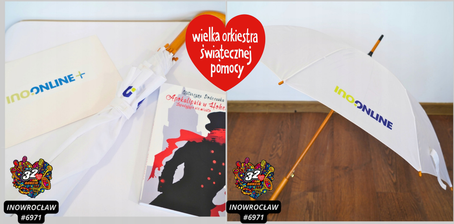 Inowrocław - WOŚP wciąż gra! Wylicytuj paczkę od portalu Ino.online