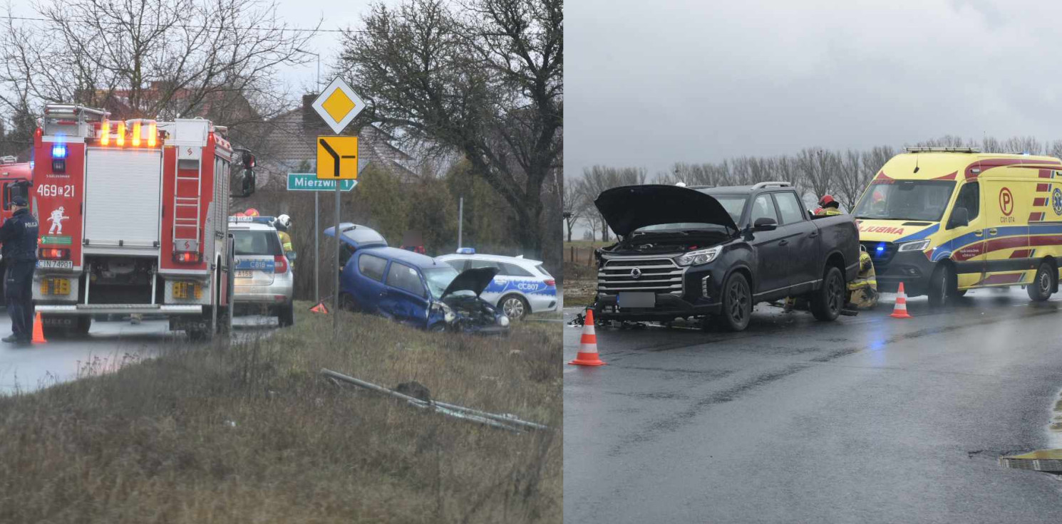 Region - Groźna kraksa w Złotnikach Kujawskich