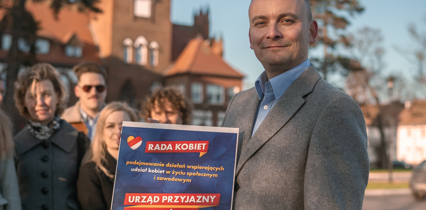 Inowrocław - Kandydat chce powołać radę kobiet i otworzyć gabinet prezydenta miasta