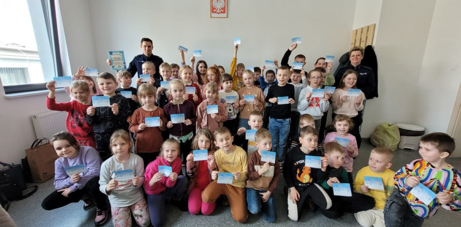 Janikowo.online - Dzieci po wizycie na komendzie z ważnym przesłaniem do rodziców