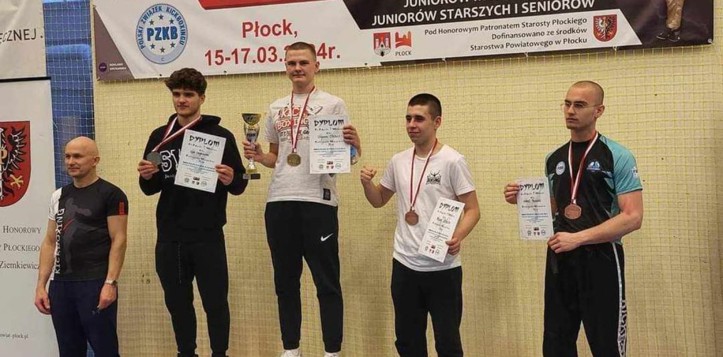 Inowrocław - Kickbokser z Inowrocławia mistrzem Polski