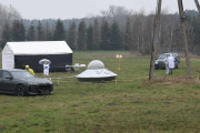 Zagadkowe UFO przy drodze do Bydgoszczy. Wiemy, co się kręci