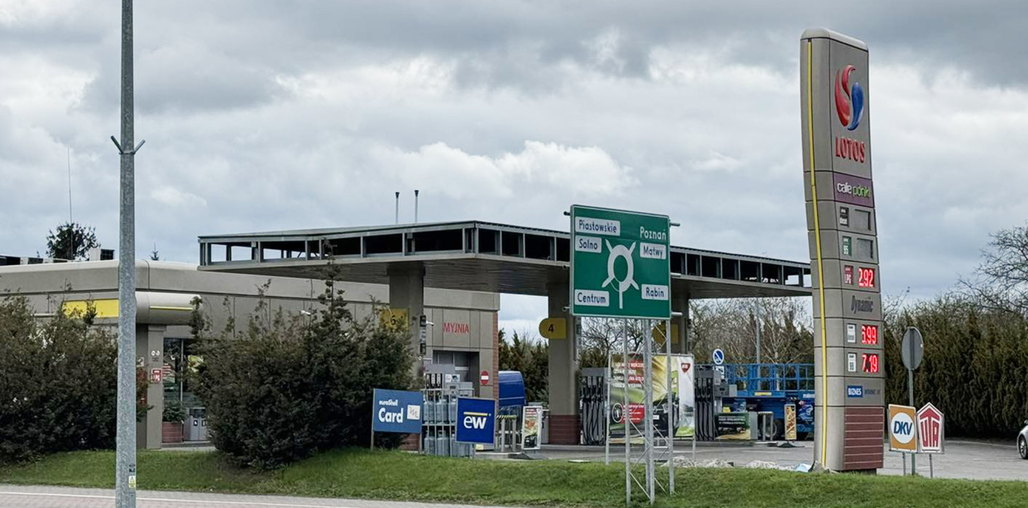 Inowrocław - Stacja paliw w Inowrocławiu zmienia nazwę