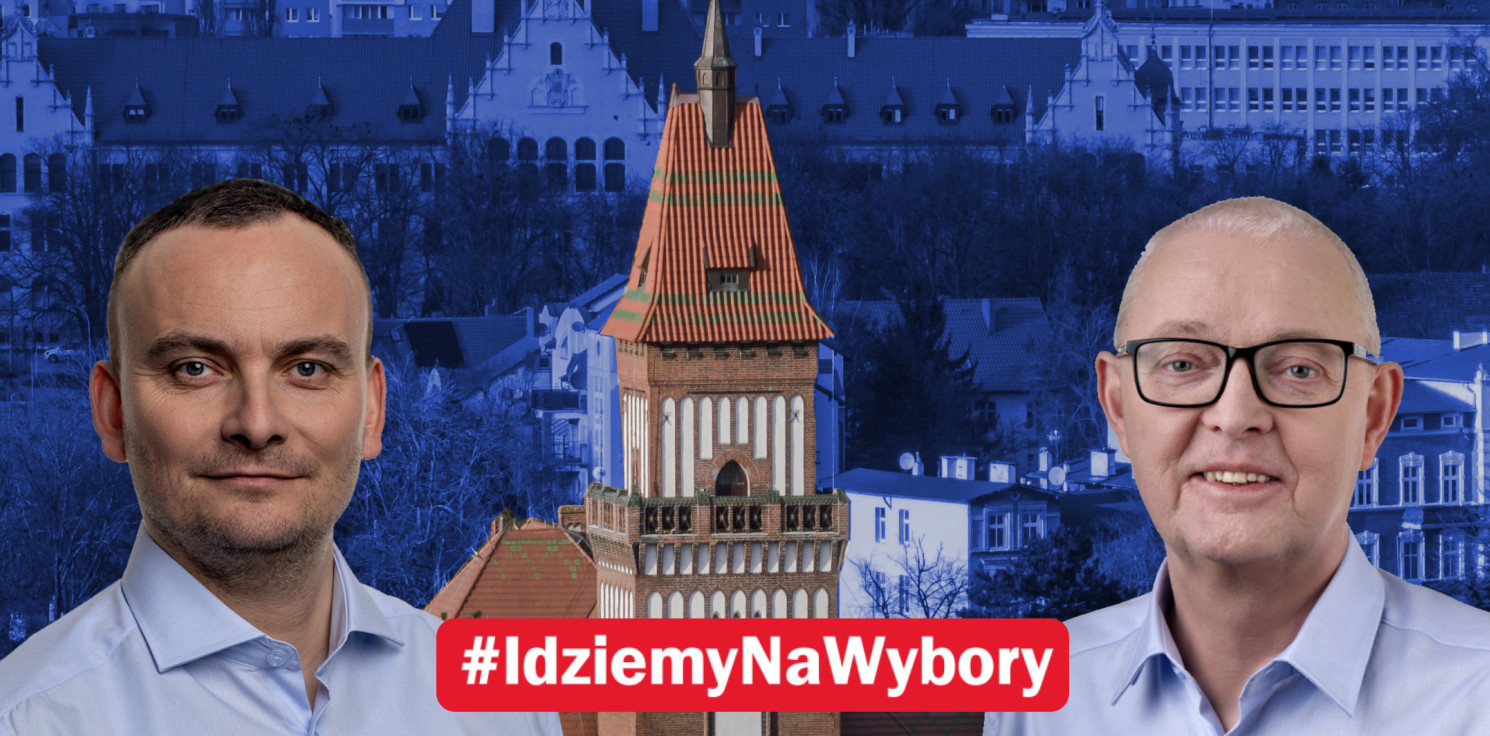 Inowrocław - #IdziemyNaWybory: W. Piniewski kontra A. Fajok