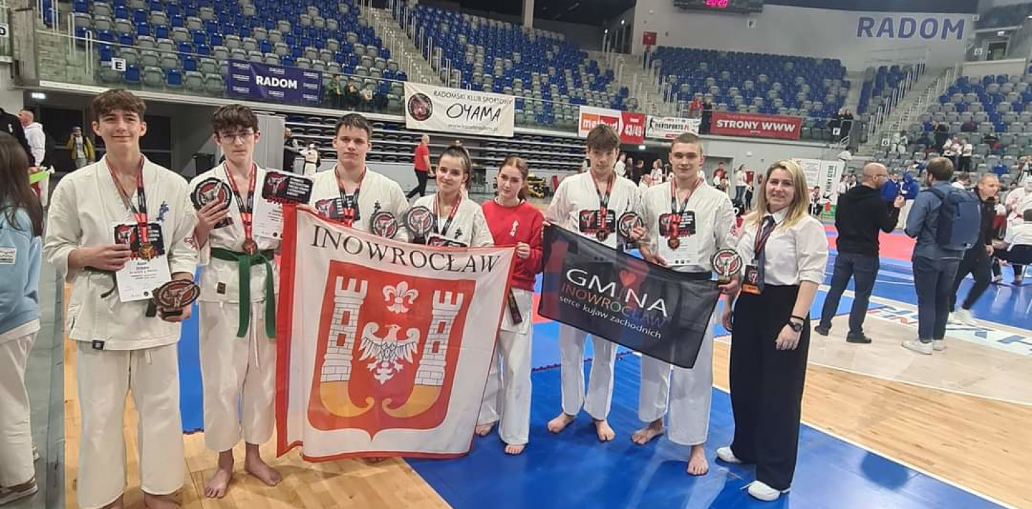 Inowrocław - Medalowe występy naszych karateków