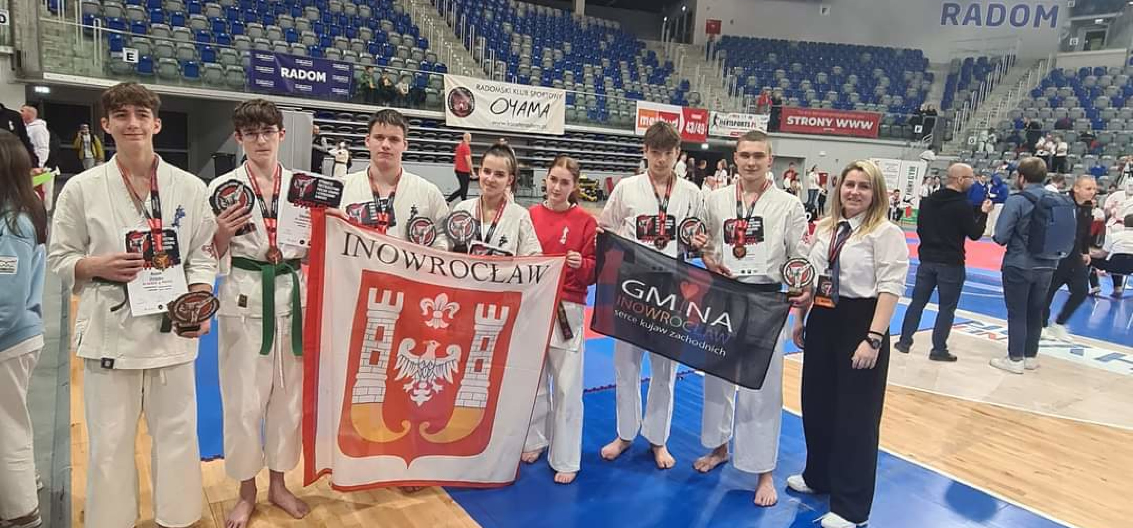 Inowrocław - Medalowe występy naszych karateków