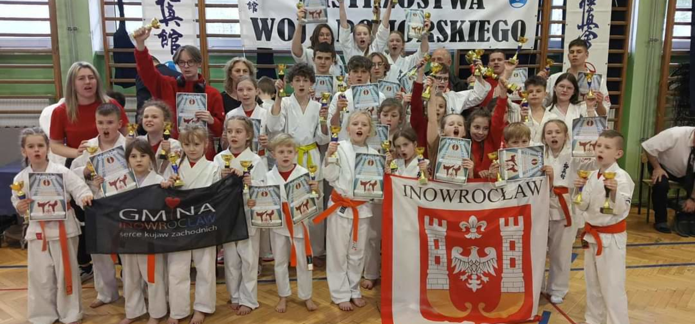 Inowrocław - Karatecy z Inowrocławia pierwsi na Pomorzu