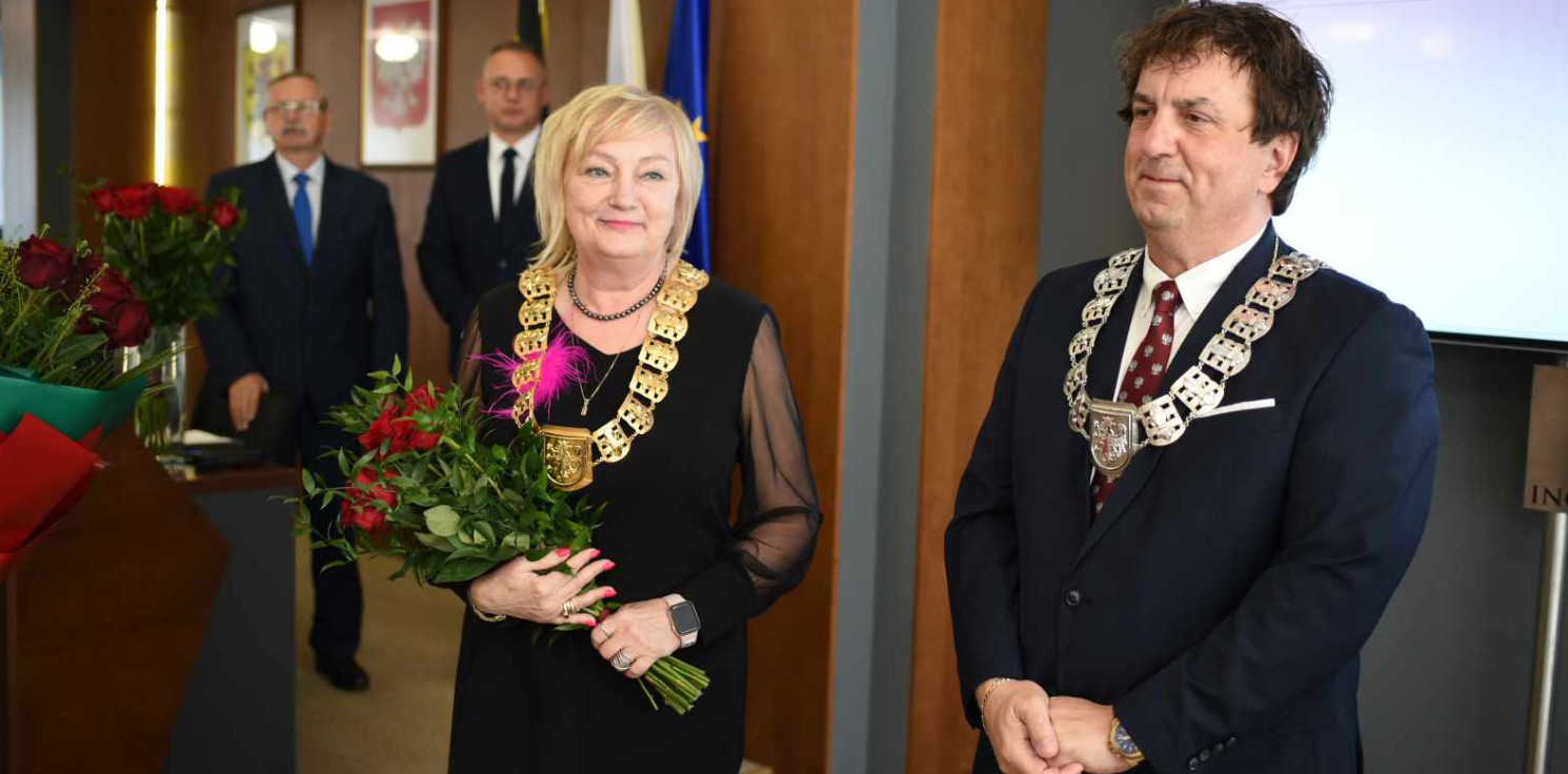 Inowrocław - Starostą Wiesława Pawłowska, stanowiska dla radnych PO i PiS