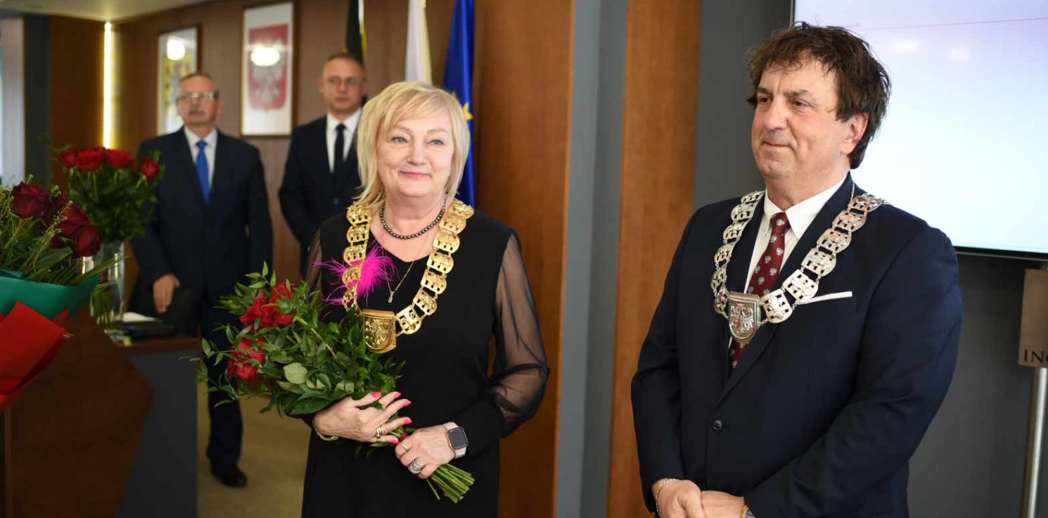 Inowrocław - Starostą Wiesława Pawłowska, stanowiska dla radnych PO i PiS