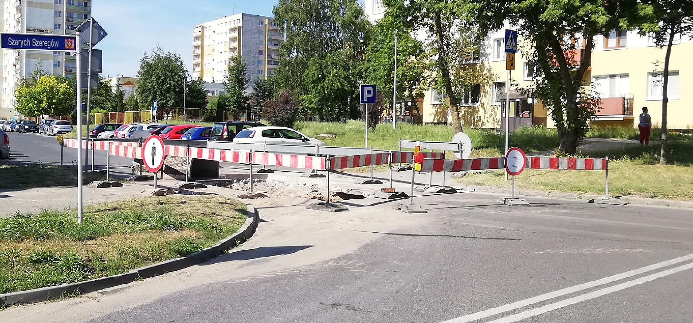 Inowrocław - Alert: Kusocińskiego bez przejazdu