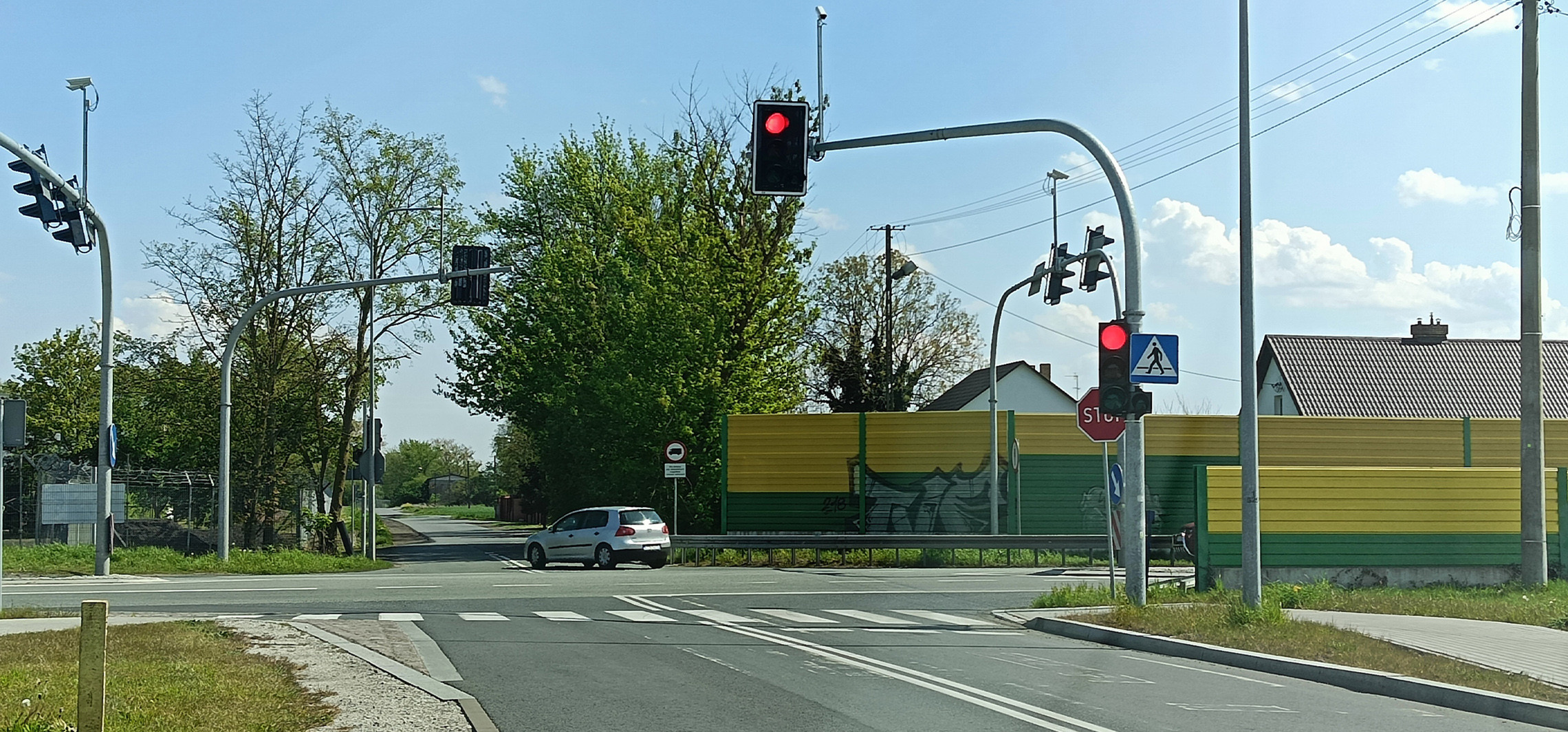 Gmina Inowrocław -  Na tym skrzyżowaniu bywały problemy z sygnalizacją