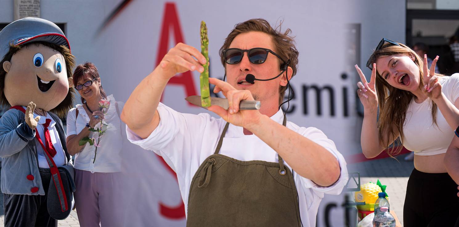 Inowrocław - Tegoroczny Festiwal Zawodów odwiedził gość specjalny