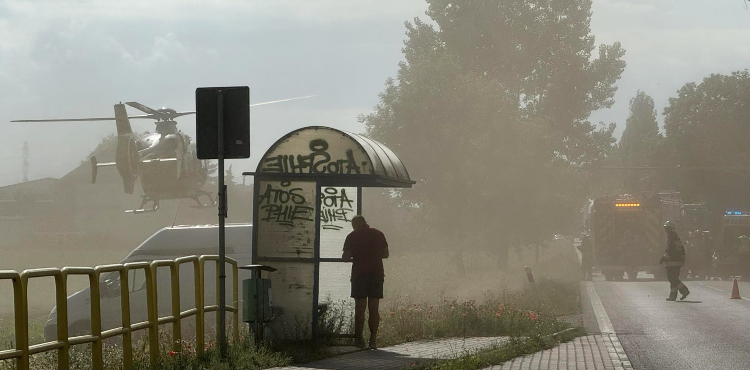 Pakość.online - Droga do Pakości była zablokowana po poważnym wypadku