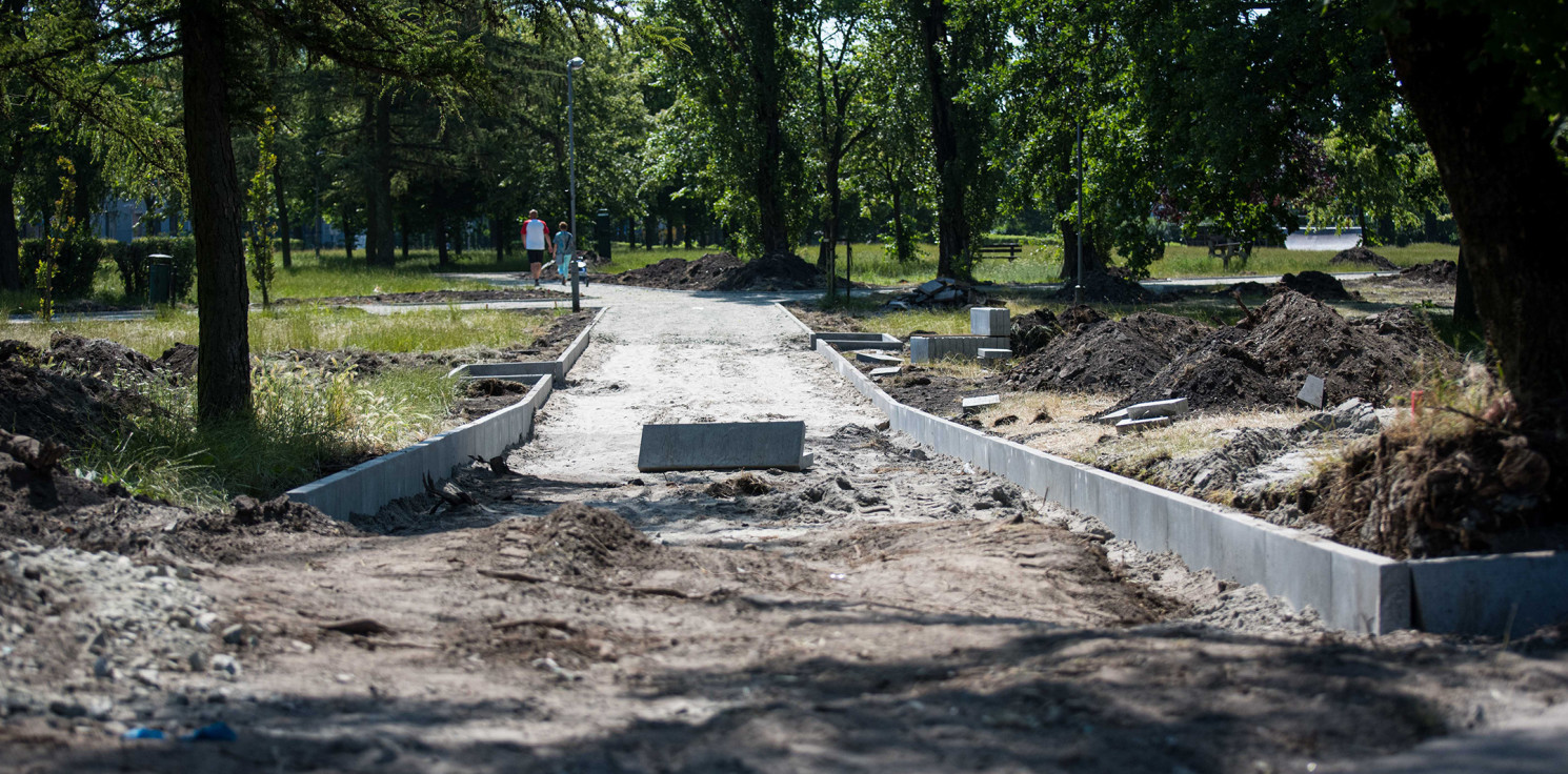 Inowrocław - W rejonie skate parku przybędzie chodników