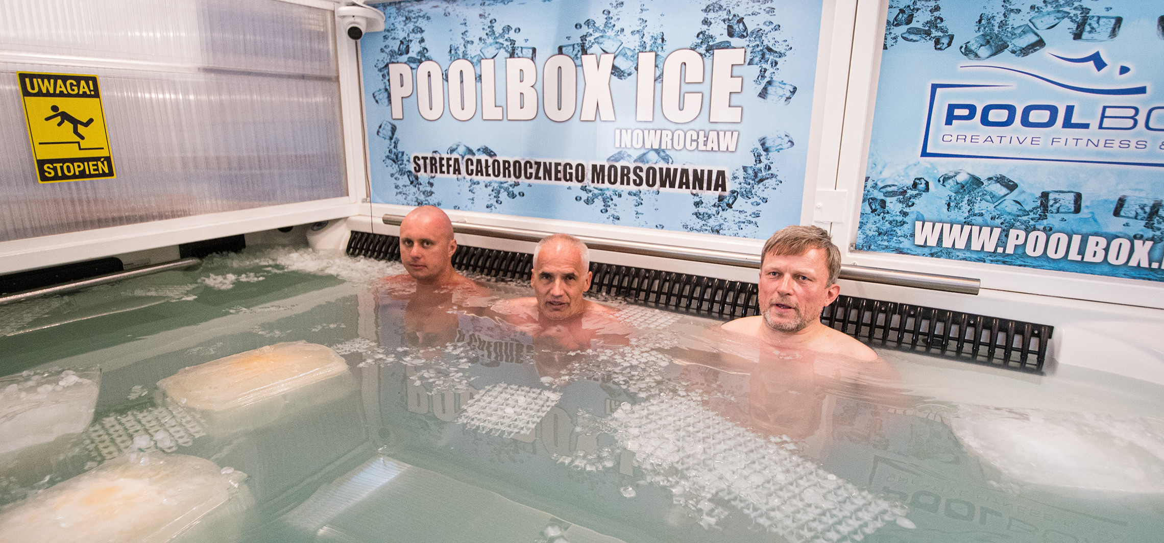 Inowrocław - Spędzili dobę w lodowatej wodzie. “To najlepszy wynik na świecie”