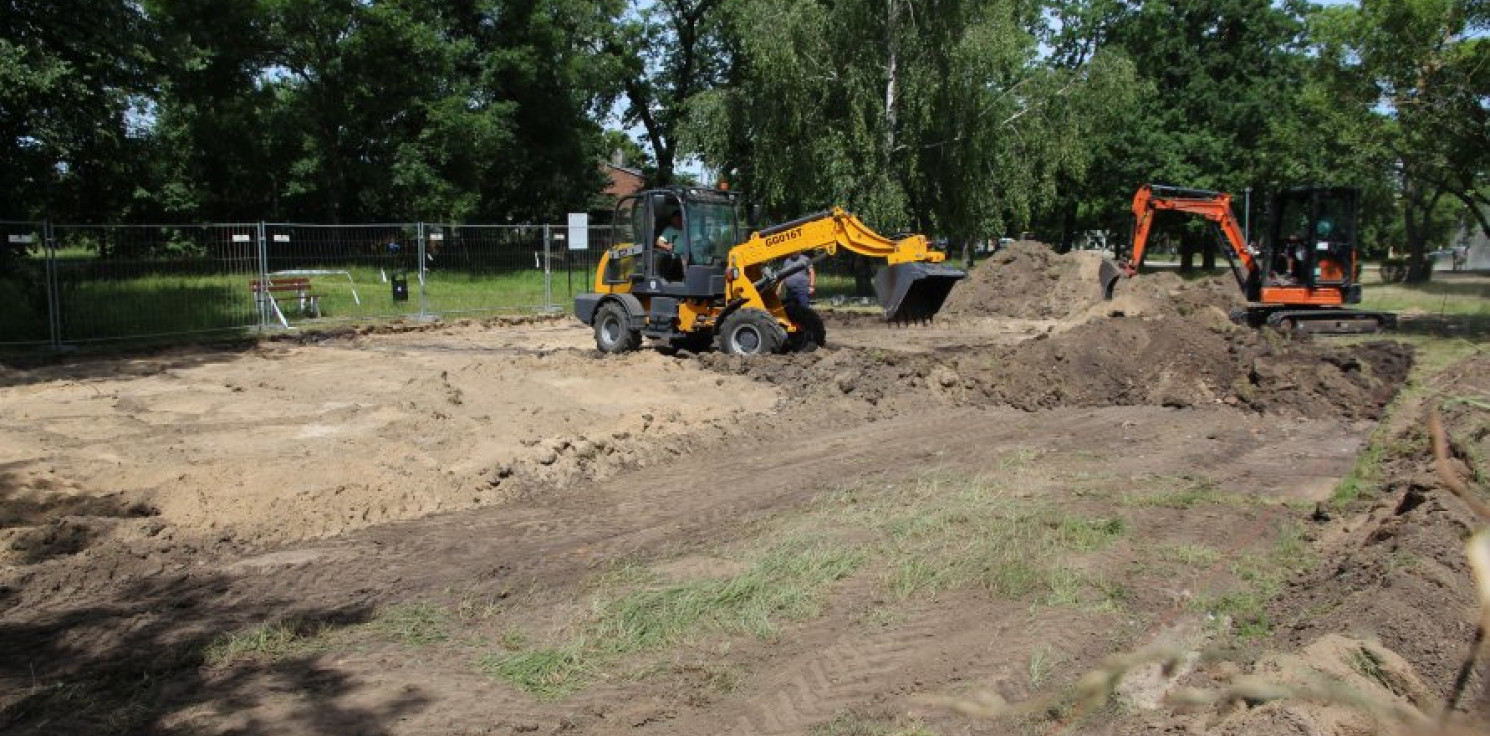 Inowrocław - Tu powstaje integracyjny plac zabaw