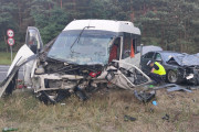 Tragiczny wypadek na drodze z Torunia do Inowrocławia. Zginęła jedna osoba