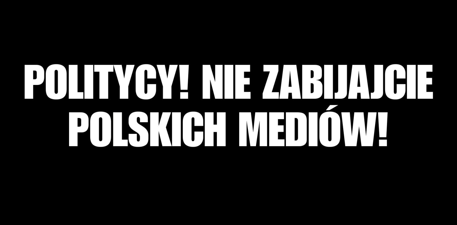 Inowrocław - Politycy! Nie zabijajcie polskich mediów!