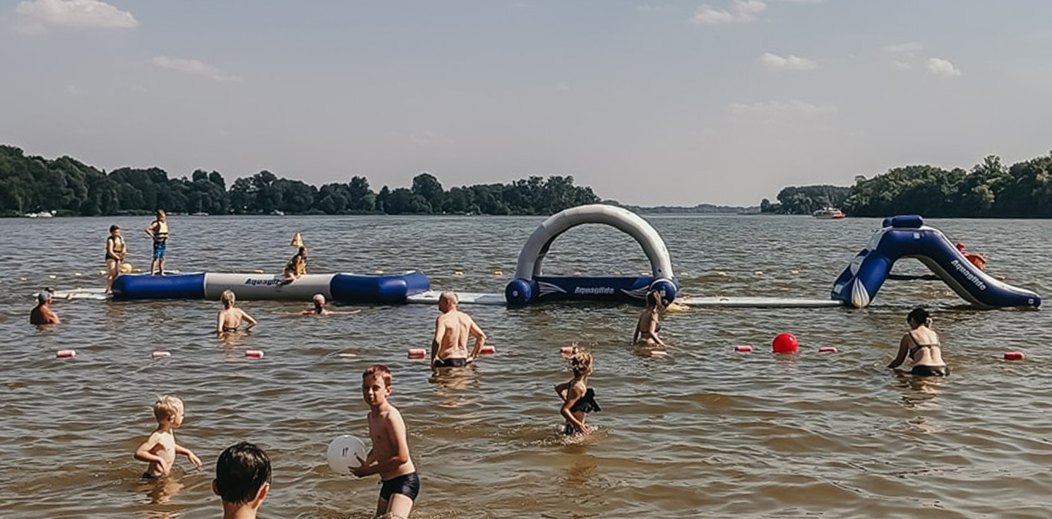 Kruszwica.online - W Kruszwicy otworzyli tor wodny. Jest darmowy