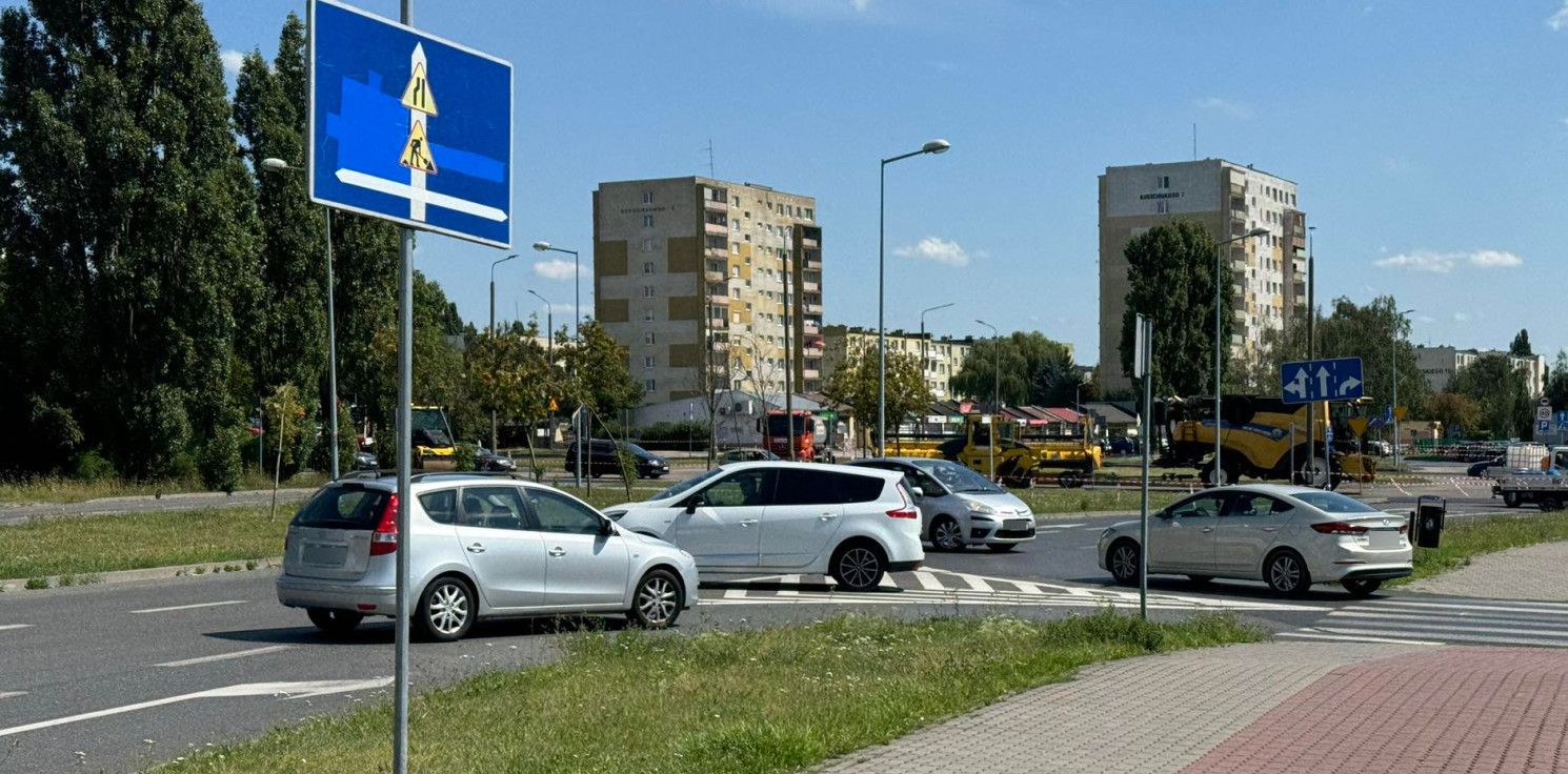 Inowrocław - Roboty na Wojska Polskiego. Kierowcy zdezorientowani