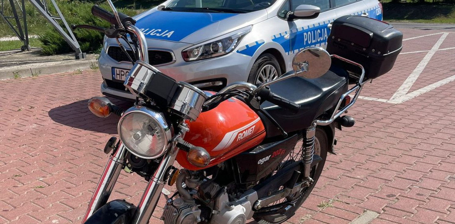 Radziejów - Ta przejażdżka motorowerem może się skończyć więzieniem