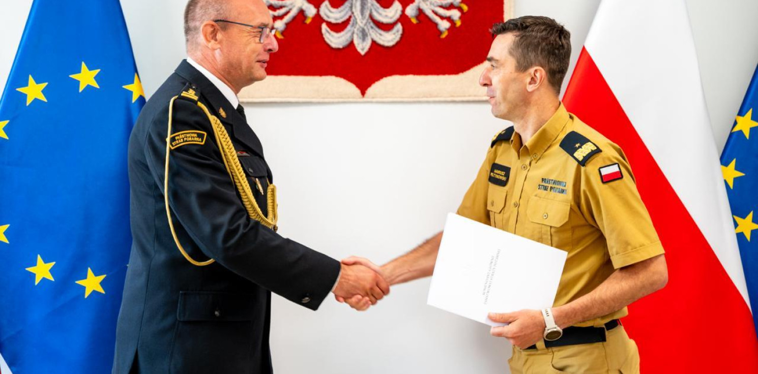 Inowrocław - Kierował inowrocławską strażą, teraz przejął obowiązki zastępcy wojewódzkiego komendanta