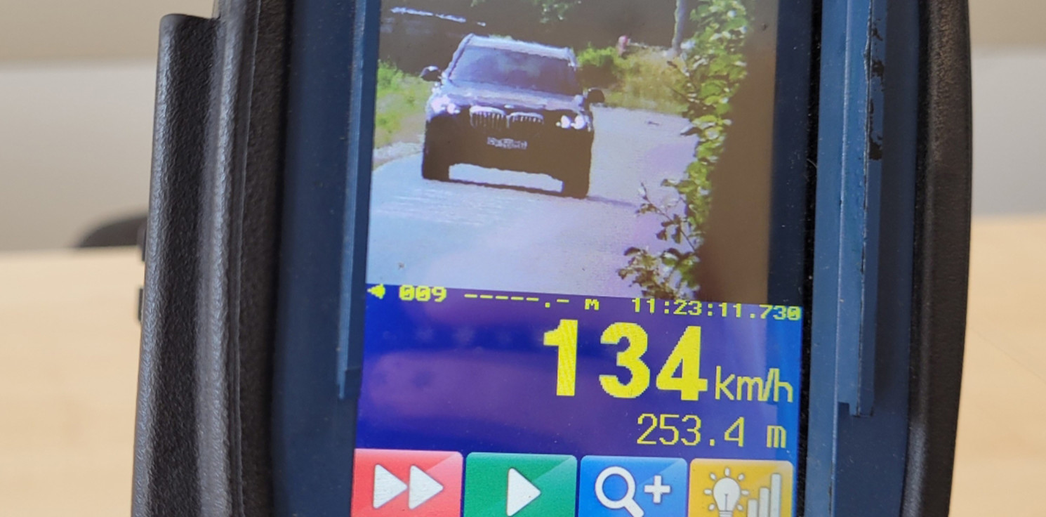 Inowrocław - Rozpędził BMW do 134 km/h w terenie zabudowanym