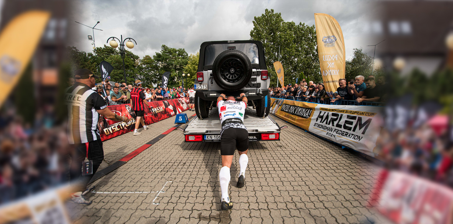 Inowrocław - 330 kg spacerkiem, czyli siłacze pokazali, co potrafią