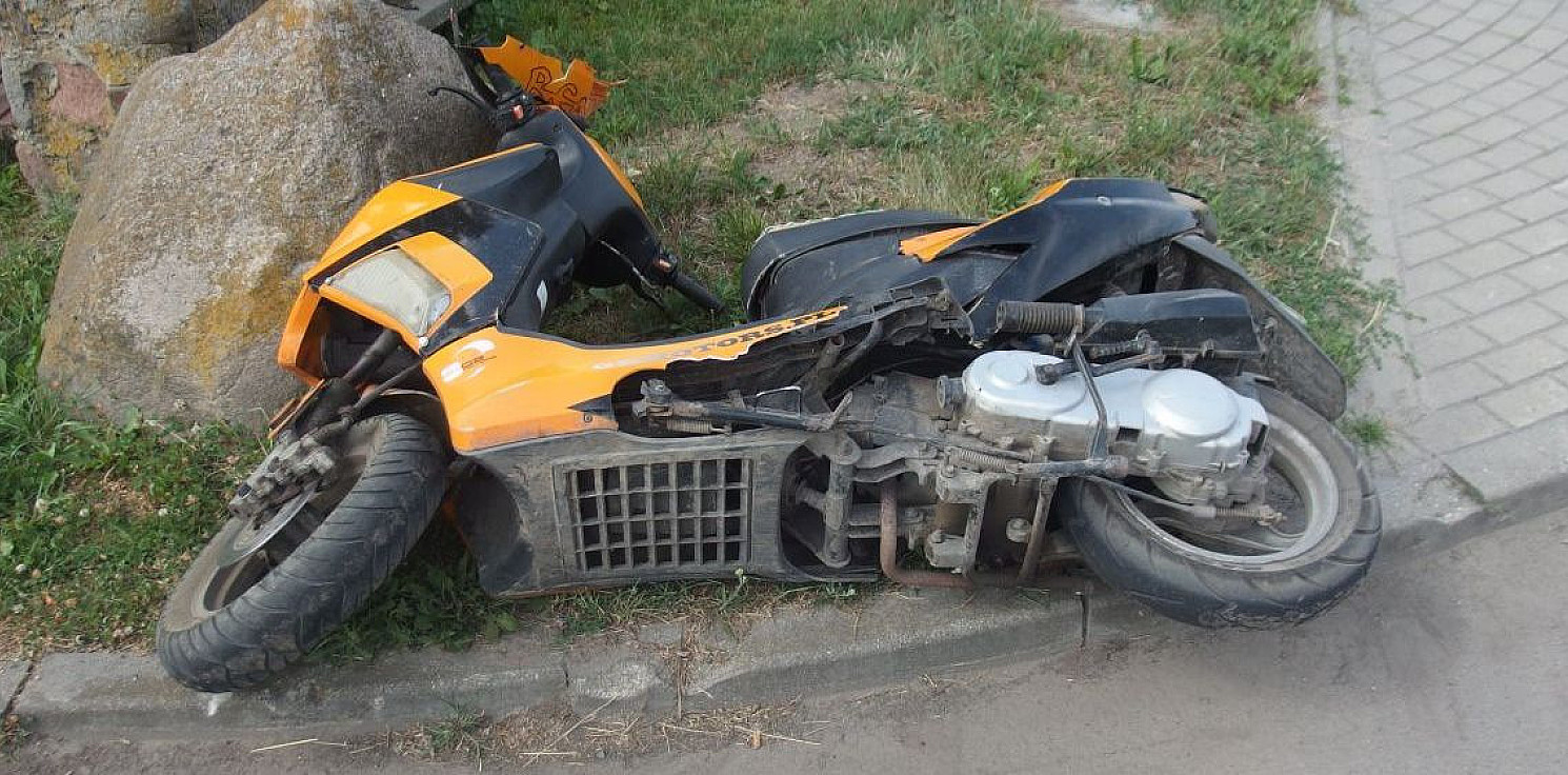 Janikowo.online - Jechał motorowerem z 2 promilami