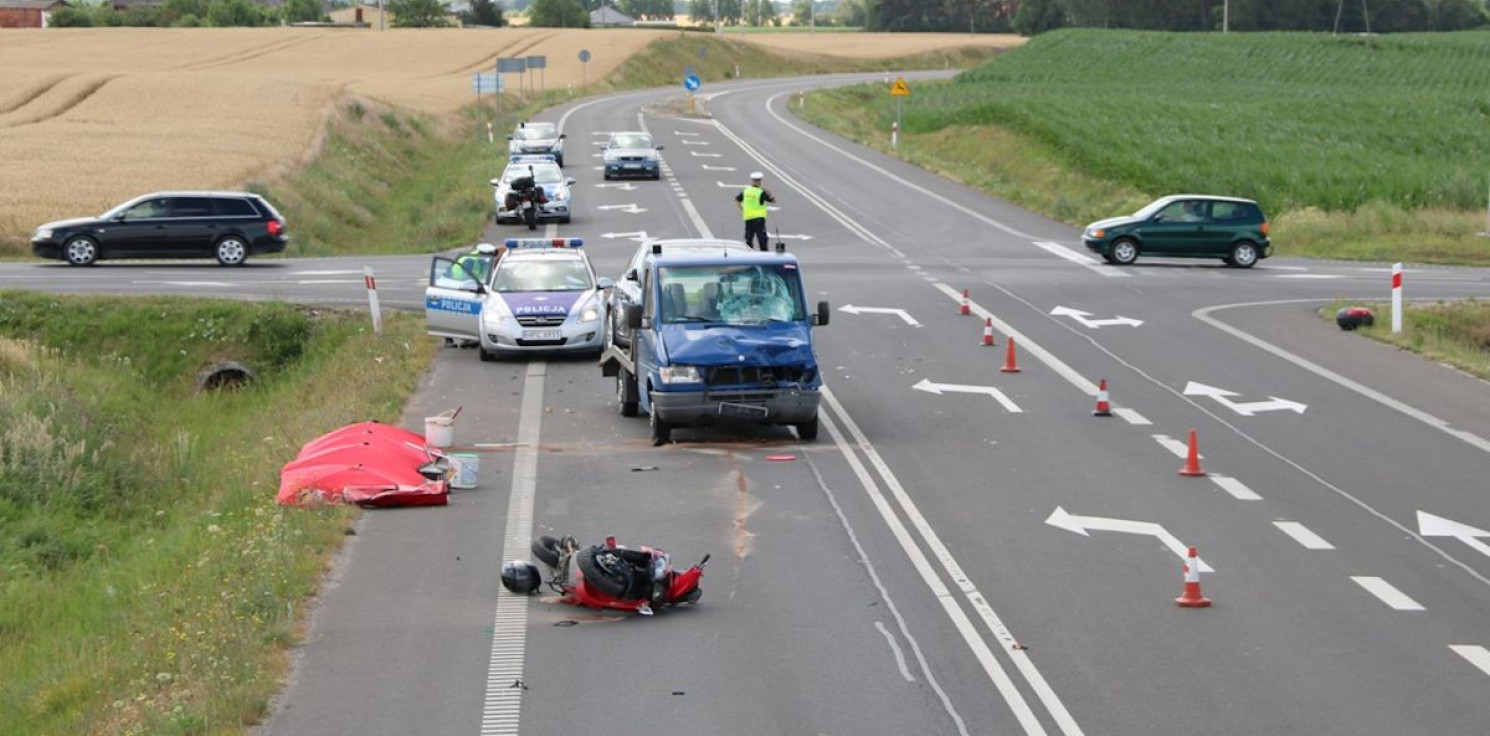 Mogilno - 2 osoby zginęły na obwodnicy